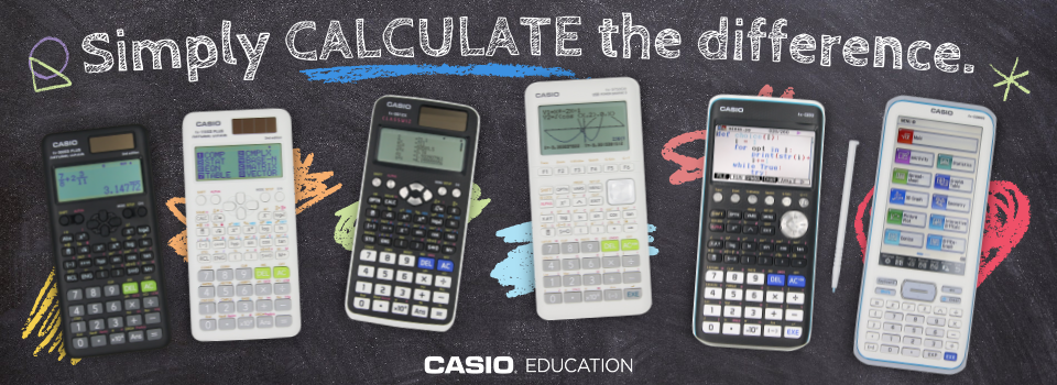 Simply CALCULATE the difference. CASIO EDUCATION